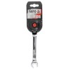 Klucz płasko-oczkowy z grzechotką Yato YT-1679 13mm CrV 180mm AS-Drive