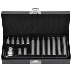 Zestaw końcówek Torx Yato YT-0411 T20 -T50 3/8" + Adapter 15szt