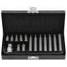 Zestaw końcówek Torx Yato YT-0411 T20 -T50 3/8" + Adapter 15szt