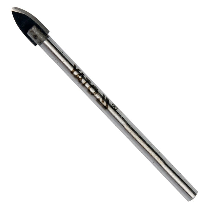 Wiertło YATO YT-3725 4 mm do szkła i ceramiki YG6X, uchwyt walcowy