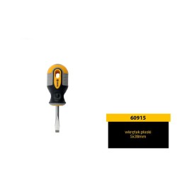 Wkrętak płaski Vorel 60915 5mm 38mm CrV magnetyczny