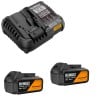 Zestaw elektonarzędzi DeWALT DCK2225MP2T-QW 2x5Ah DCF99+DCG45 walizka