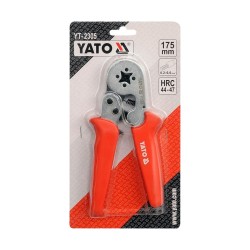 Szczypce do zaciskania konektorów, zaciskarka YATO YT-2305 175mm 0,2-6mm