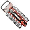 Komplet nasadek z grzechotką YATO YT-38681 AS-DRIVE 1/2’’ 72T 19 cz.