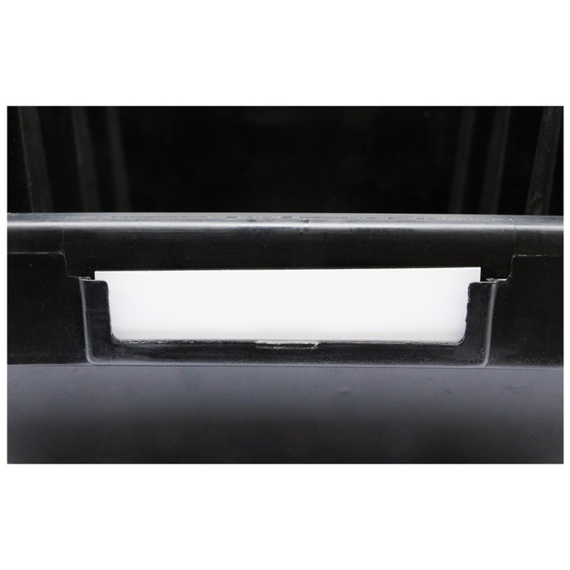 Czarny pojemnik magazynowy VOREL 78833 M 170x240x126mm