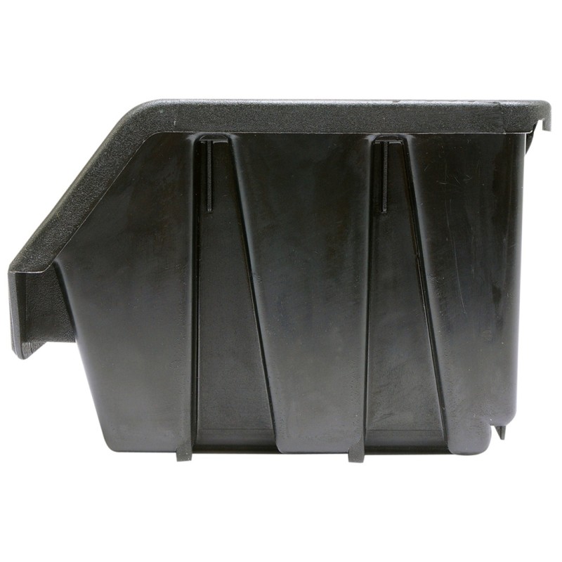 Czarny pojemnik magazynowy VOREL 78833 M 170x240x126mm