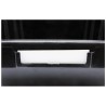 Czarny pojemnik magazynowy VOREL 78834 L 204x340x155mm