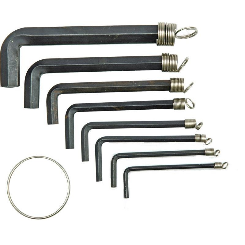 Zestaw kluczy imbusowych VOREL 56380 HEX 2-10mm, 8 sztuk