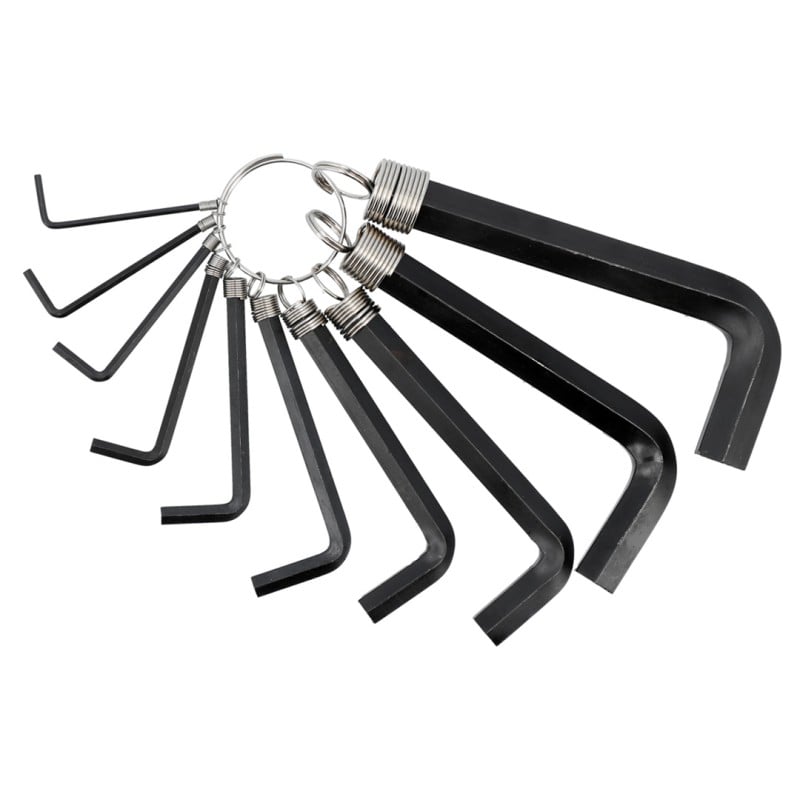 Zestaw kluczy imbusowych VOREL 56400 HEX 2-14mm, 10 sztuk