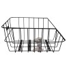 Koszyk rowerowy tylny JET A856 przykręcany 45x31x22cm siatka metal czarny