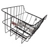 Koszyk rowerowy tylny JET A856 przykręcany 45x31x22cm siatka metal czarny