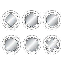 Nasadka SPLINE YATO YT-1469 17mm 1/2''
