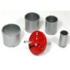 Zestaw otwornic wolframowych VOREL 03300 33-53-67-73 mm, 4 części