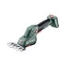 Nożyce do trawy i żywopłotu Metabo PowerMaxx SGS 12 Q / 601608850 LiPower 12V 1x2Ah 20cm Quick walizka