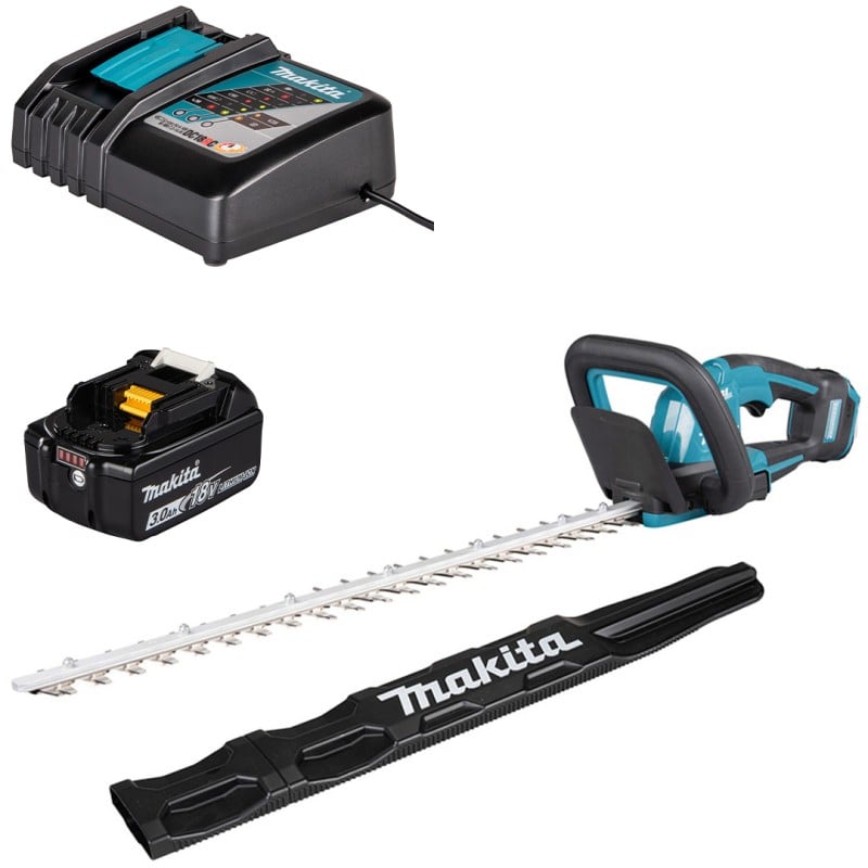 Nożyce akumulatorowe do żywopłotu Makita DUH606RF LXT 18V BL XPT 3Ah 600mm