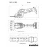 Akumulatorowe nożyce do trawy i żywopłotu Metabo SGS 18 LTX Q 601609850 18V 2x4Ah