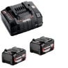 Akumulatorowe nożyce do trawy i żywopłotu Metabo SGS 18 LTX Q 601609850 18V 2x4Ah