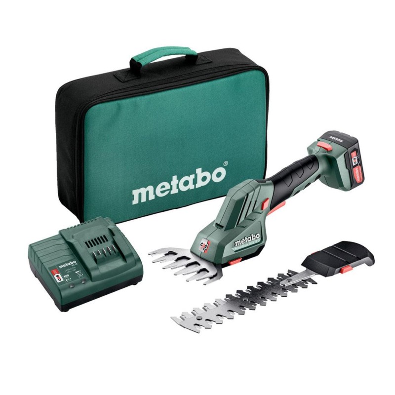 Nożyce do trawy i żywopłotu Metabo 12V 1x2Ah + torba 601608500