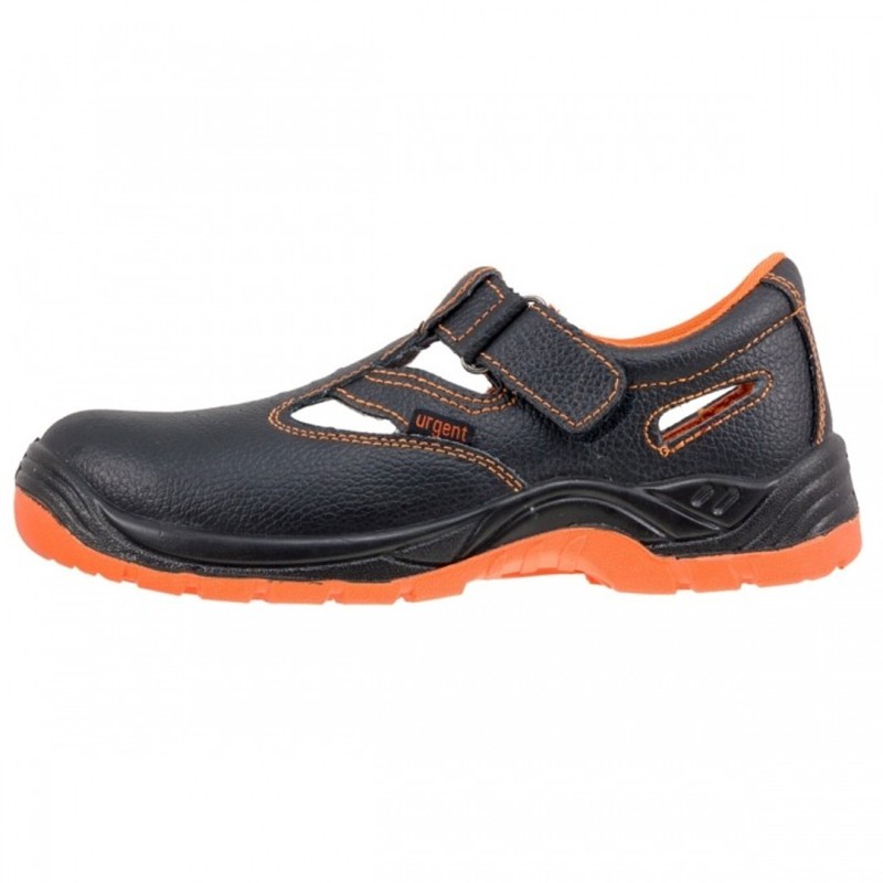 Buty robocze sandały URGENT 301 S1 r.45 metalowy podnosek skóra