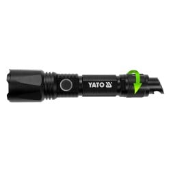 Latarka Yato YT-08559 10W 900lm 200m IP64 Li-Ion 2200mAh USB Zoom