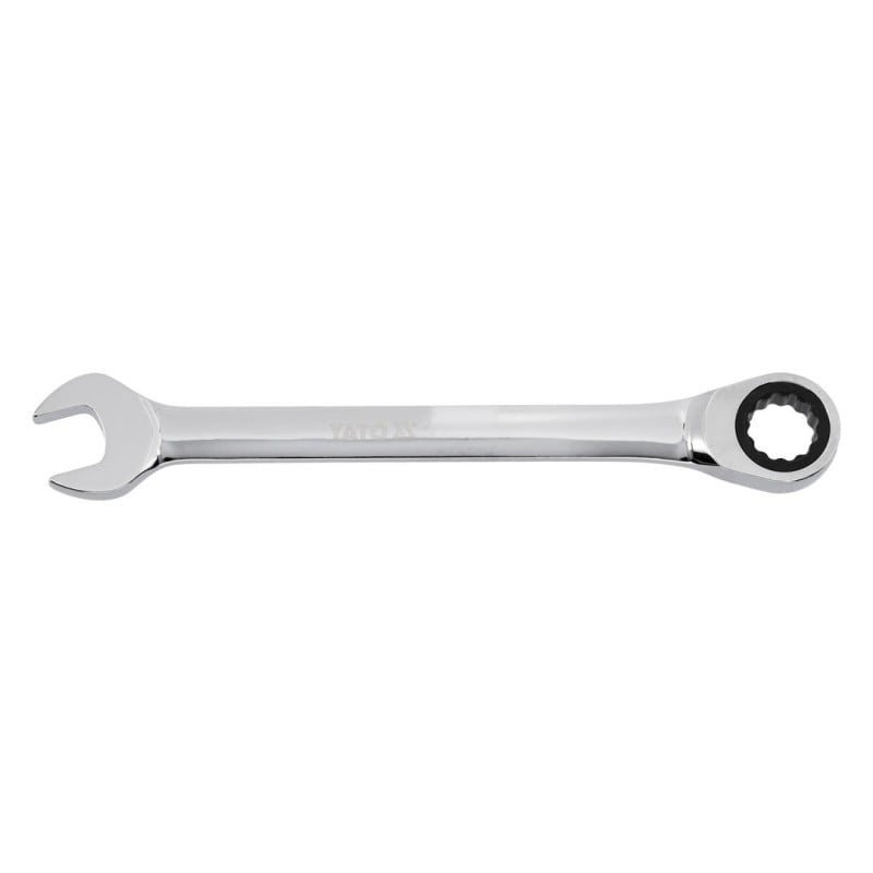 Klucz płasko-oczkowy z grzechotką Yato YT-0200 19mm CrV 245mm AS-Drive