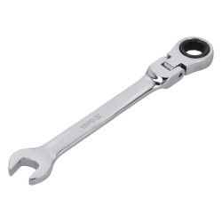 Klucz płasko-oczkowy z grzechotką Yato YT-0279 18mm CrV AS-Drive