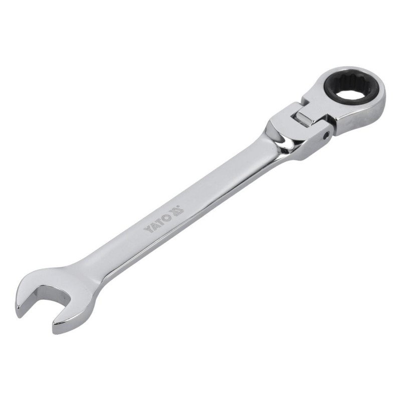 Klucz płasko-oczkowy z grzechotką Yato YT-0279 18mm CrV AS-Drive
