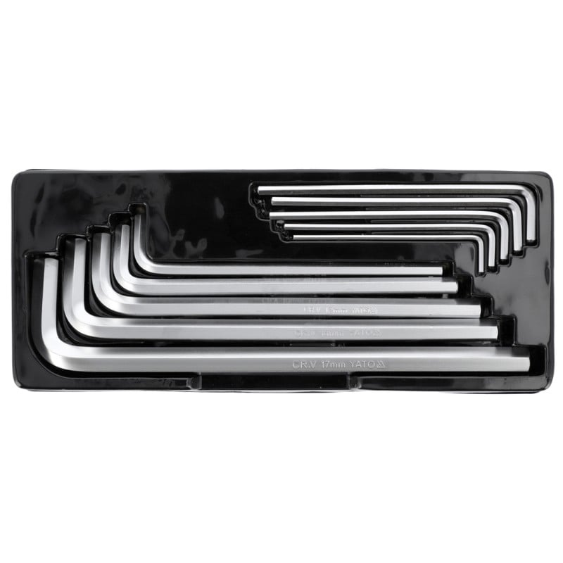 Klucze imbusowe Yato YT-0519 3-17 mm CrV 6150 10 szt.