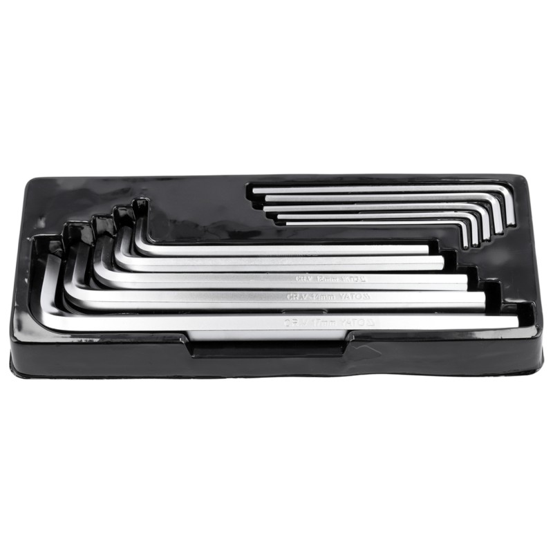 Klucze imbusowe Yato YT-0519 3-17 mm CrV 6150 10 szt.