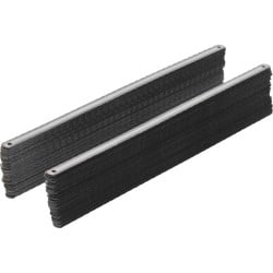 Komplet dwustronnych brzeszczotów VOREL 27510 do drewna i metalu 25mm RAMd, 72 sztuki