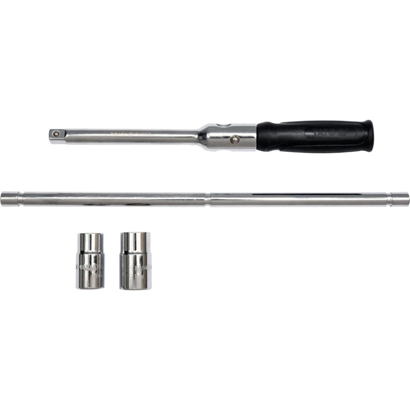 Składany klucz do kół w etui YATO YT-08035 nasadki 17, 19, 21, 23 mm