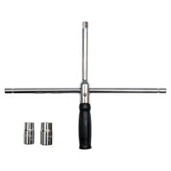 Składany klucz do kół w etui YATO YT-08035 nasadki 17, 19, 21, 23 mm