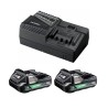 Wiertarko-wkrętarka HiKOKI DS18DDQ WQZ 18V BL 55Nm 2x2Ah ładowarka walizka