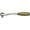 Grzechotka z wygiętą rączką VOREL 53572 3/8'' Cr-V 72 zęby