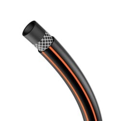 Wąż ogrodowy Bradas WFC3/425 CARAT PVC 3/4’’ 25m 3warstwy 8bar czarny