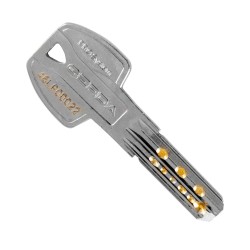 Wkładka z gałką GERDA PSX+ 60G/40mm ATEST 6.D TedeeReady nikiel satynowy 5kluczy