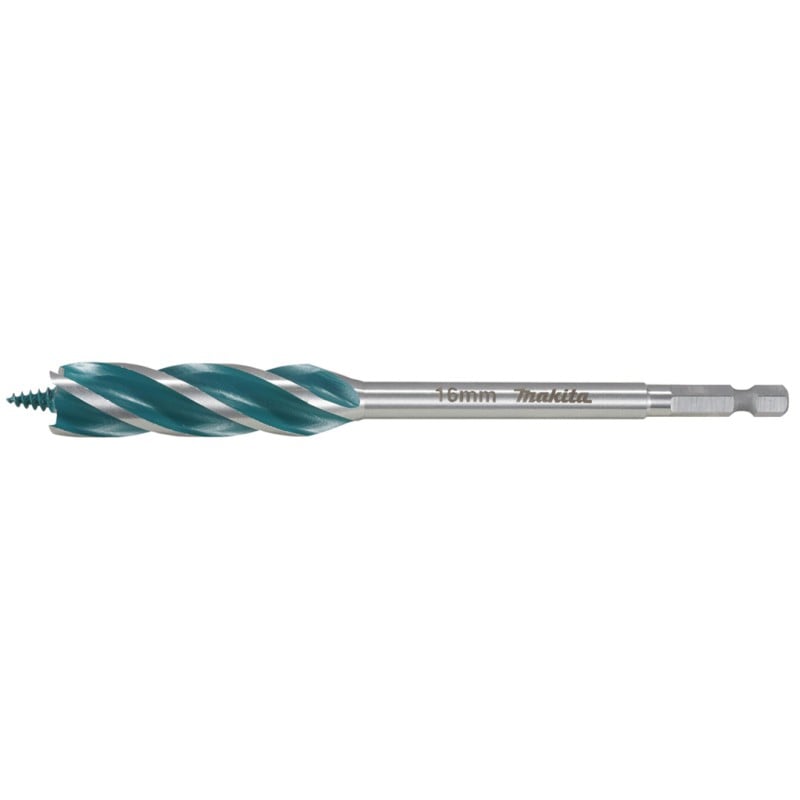 Wiertło do drewna Makita E-26652 16x165mm 1/4'' Hex 4-ost 4-kraw 1 sztuka