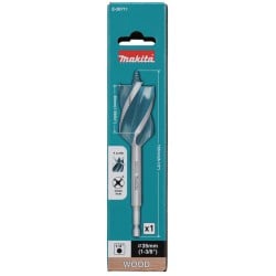 Wiertło do drewna Makita E-26711 35x165mm 1/4'' Hex 4-ost 4-kraw 1 sztuka