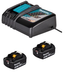 Akumulatorowa zakrętarka udarowa Makita DTD201RTJ 18V 2x5Ah LXT BL XPT 210 Nm walizka