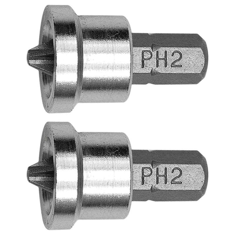 Bity Vorel 65800 z ogranicznikiem głębokości PH2 25mm 1/4" S2 do gipsu 2szt