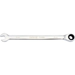 Klucz płasko-oczkowy Yato YT-01906 z grzechotką 6 mm 72 zęby CrV