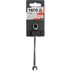 Klucz płasko-oczkowy Yato YT-01906 z grzechotką 6 mm 72 zęby CrV