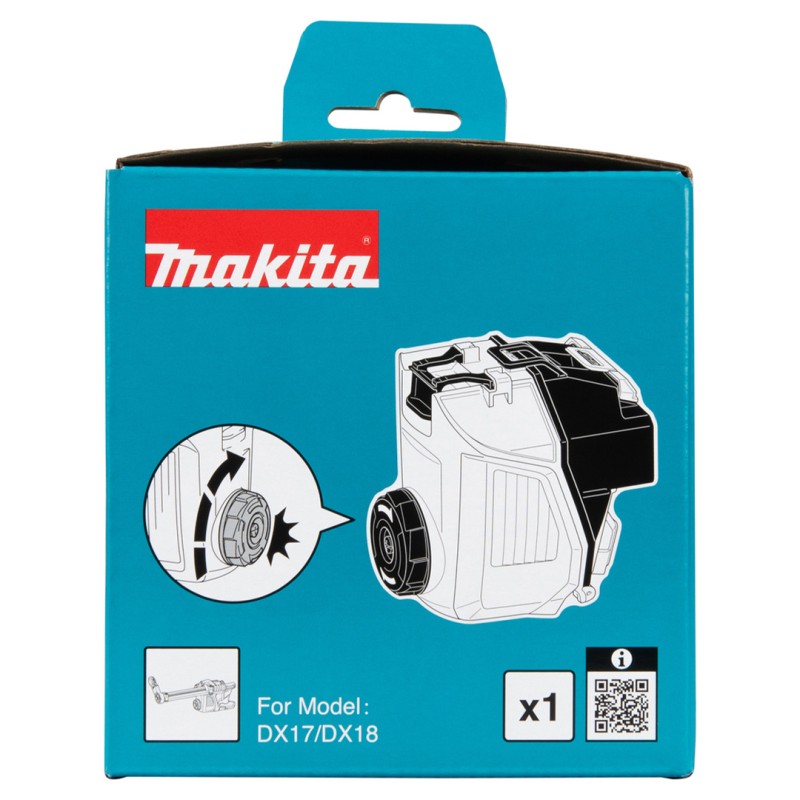 Pojemnik systemu odsysania kpl. Makita 1916C0-9 0,4L filtr HEPA