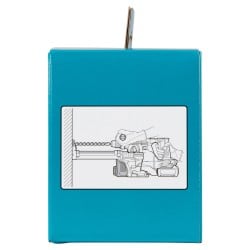 Pojemnik systemu odsysania kpl. Makita 1916C0-9 0,4L filtr HEPA