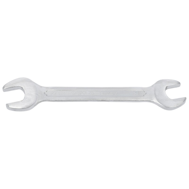 Klucz płaski dwustronny YATO YT-0376 24x27mm CrV 260mm chrom satyna