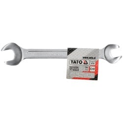 Klucz płaski dwustronny YATO YT-0333 13x17mm CrV 180mm chrom satyna