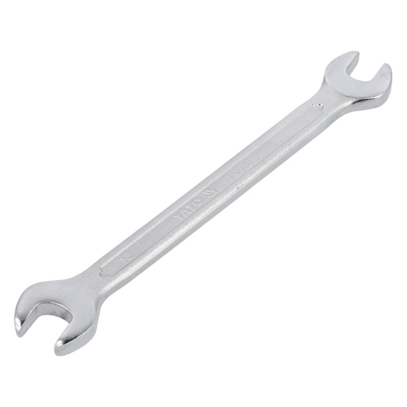 Klucz płaski dwustronny YATO YT-0332 10x13mm CrV 170mm chrom satyna