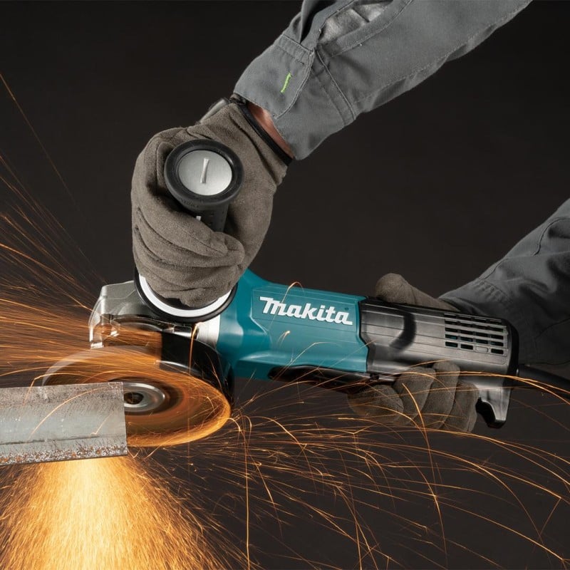 Szlifierka kątowa Makita GA5095X01 1900W 125mm AFT SJS II, podwójna izolacja