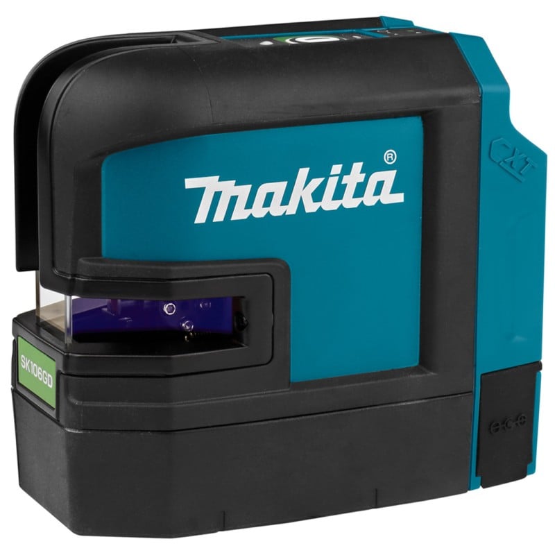 Akumulatorowy laser krzyżowy Makita SK106GDZ CXT 12Vmax 35m zielony torba