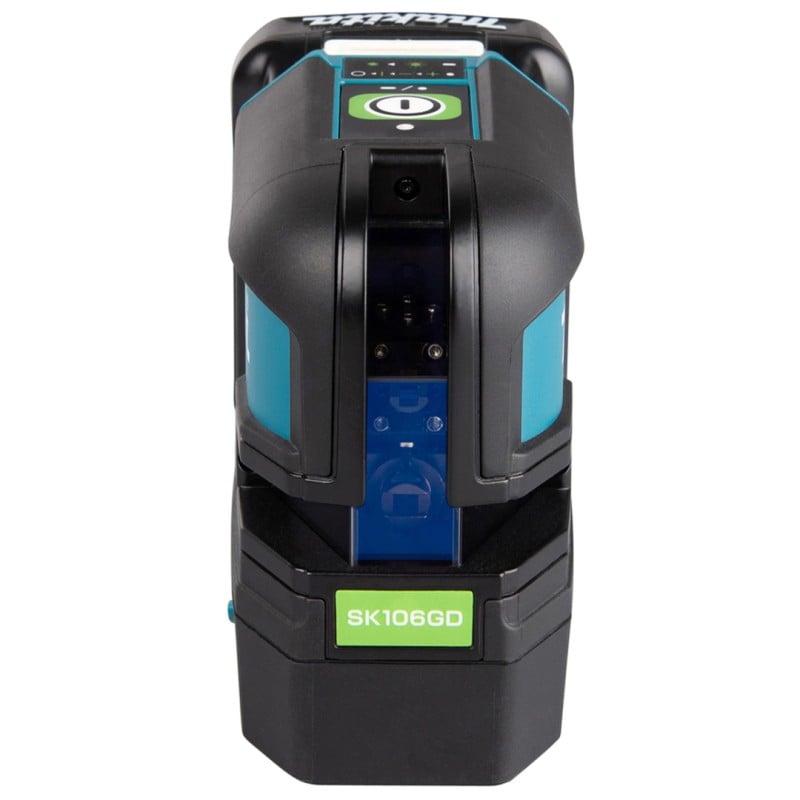 Akumulatorowy laser krzyżowy Makita SK106GDZ CXT 12Vmax 35m zielony torba